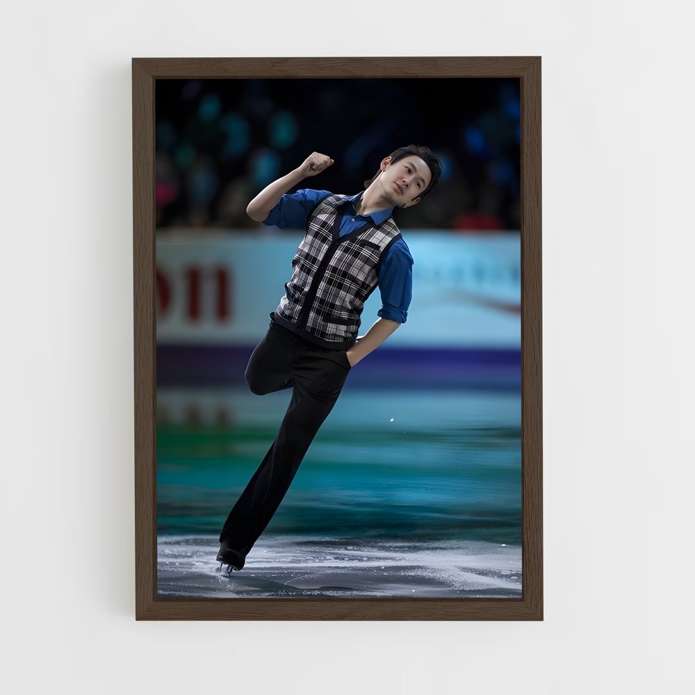 Poster Patrick chan – affiche Patinage artistique (vue 5)